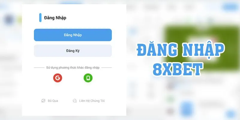 Giải quyết các vấn đề khi đăng nhập 8xbet